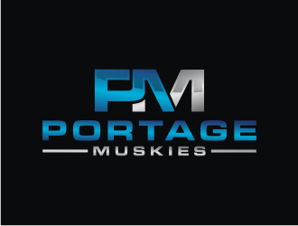 Portage Muskies logo design by bricton