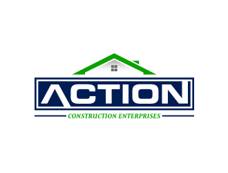 Action Construction Enterprises logo design by Inlogoz