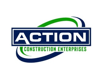 Action Construction Enterprises logo design by AamirKhan