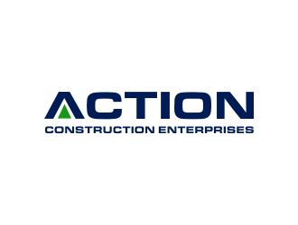 Action Construction Enterprises logo design by sikas