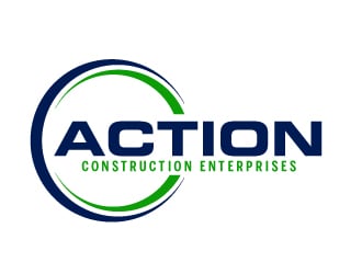 Action Construction Enterprises logo design by AamirKhan