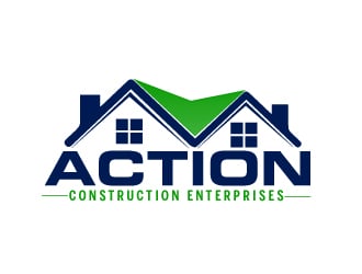 Action Construction Enterprises logo design by AamirKhan