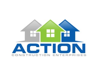 Action Construction Enterprises logo design by AamirKhan