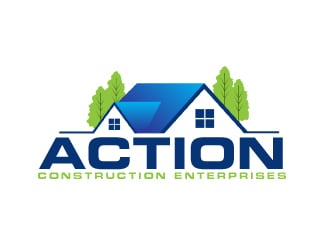 Action Construction Enterprises logo design by AamirKhan