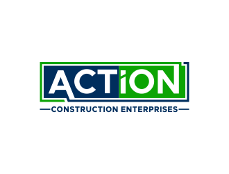 Action Construction Enterprises logo design by done