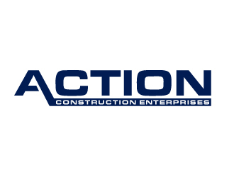 Action Construction Enterprises logo design by gilkkj