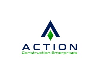 Action Construction Enterprises logo design by MRANTASI