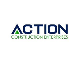 Action Construction Enterprises logo design by MRANTASI