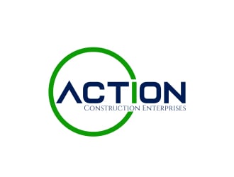 Action Construction Enterprises logo design by MRANTASI