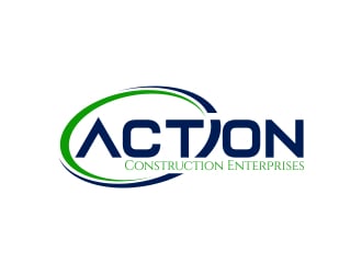 Action Construction Enterprises logo design by MRANTASI