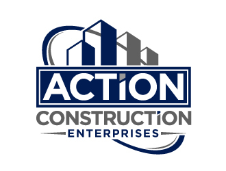 Action Construction Enterprises logo design by aRBy