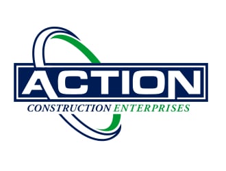 Action Construction Enterprises logo design by aura