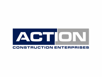 Action Construction Enterprises logo design by mutafailan