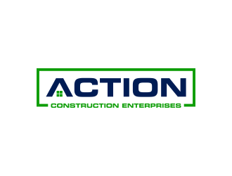 Action Construction Enterprises logo design by IrvanB