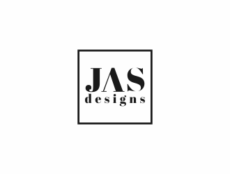 JAS designs logo design by y7ce