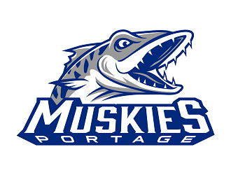 Portage Muskies logo design by haze