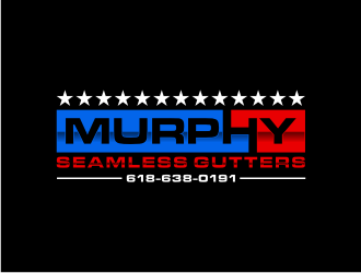 Murphy Seamless Gutters logo design by johana