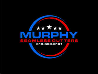 Murphy Seamless Gutters logo design by johana