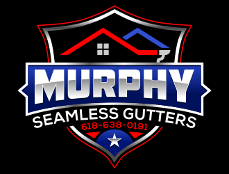 Murphy Seamless Gutters logo design by ingepro