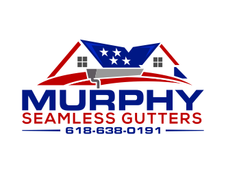 Murphy Seamless Gutters logo design by ingepro