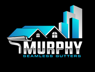 Murphy Seamless Gutters logo design by AamirKhan