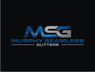 Murphy Seamless Gutters logo design by muda_belia