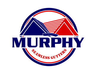 Murphy Seamless Gutters logo design by beejo