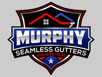 Murphy Seamless Gutters logo design by ingepro