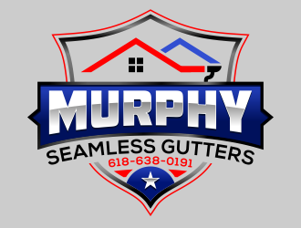 Murphy Seamless Gutters logo design by ingepro