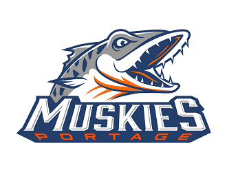 Portage Muskies logo design by haze