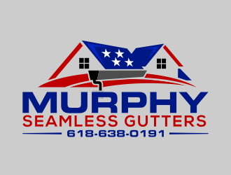 Murphy Seamless Gutters logo design by ingepro