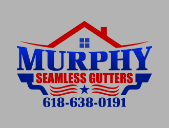 Murphy Seamless Gutters logo design by ingepro