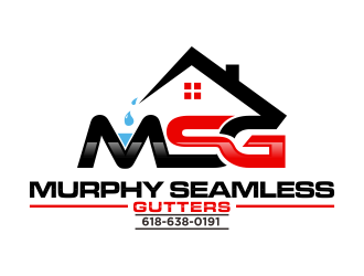 Murphy Seamless Gutters logo design by qqdesigns