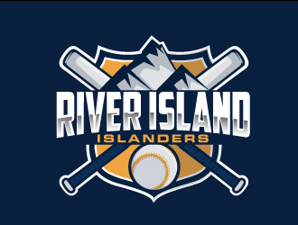 River Island Islanders logo design by AamirKhan