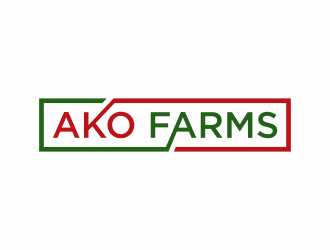 AKO FARMS logo design by hopee