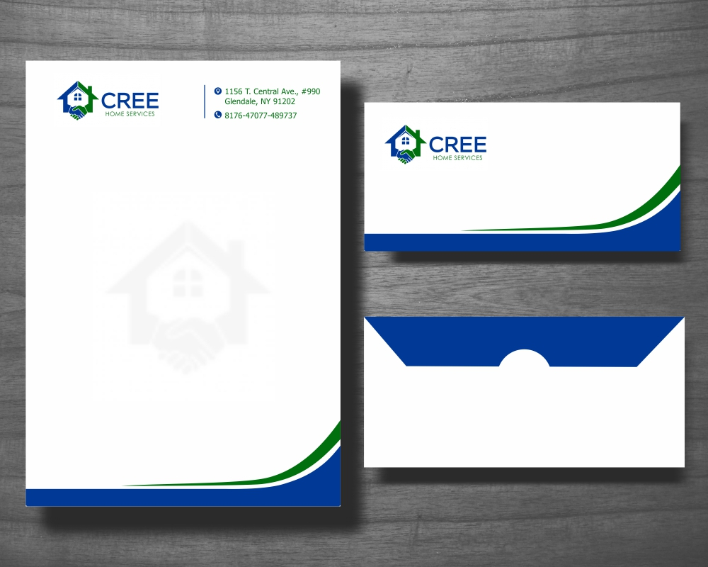 Cree Home Services logo design by ruki