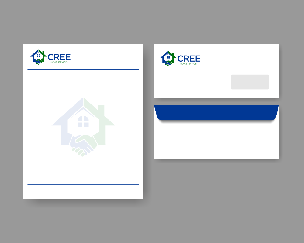 Cree Home Services logo design by done