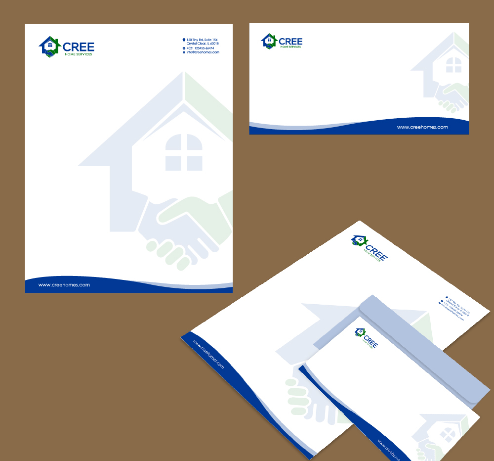 Cree Home Services logo design by josephope