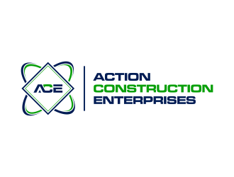 Action Construction Enterprises logo design by Lafayate