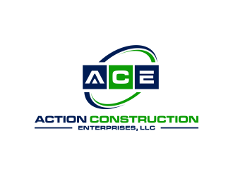 Action Construction Enterprises logo design by GassPoll