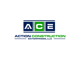 Action Construction Enterprises logo design by GassPoll