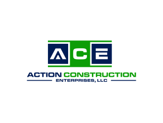 Action Construction Enterprises logo design by GassPoll