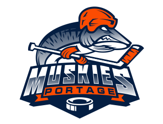 Portage Muskies logo design by jm77788