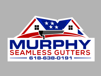 Murphy Seamless Gutters logo design by ingepro