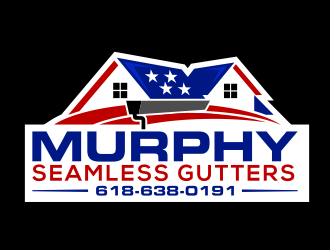 Murphy Seamless Gutters logo design by ingepro