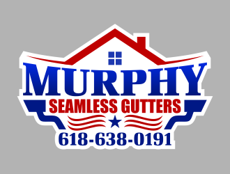 Murphy Seamless Gutters logo design by ingepro