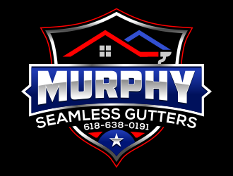 Murphy Seamless Gutters logo design by ingepro