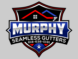 Murphy Seamless Gutters logo design by ingepro