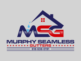 Murphy Seamless Gutters logo design by qqdesigns