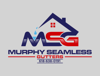 Murphy Seamless Gutters logo design by qqdesigns